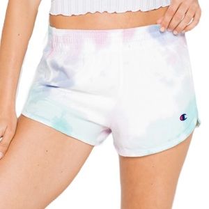 CHAMPION • Cloud Dye Women’s Track Gym Shorts • Size Small